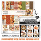 Fall Walk With You Flair Buttons