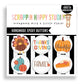 Family On Thanksgiving Flair Buttons
