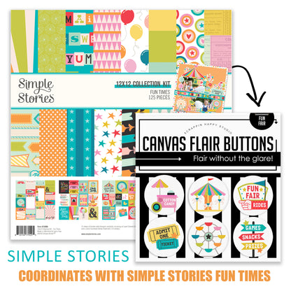 Fun Fair Flair Buttons