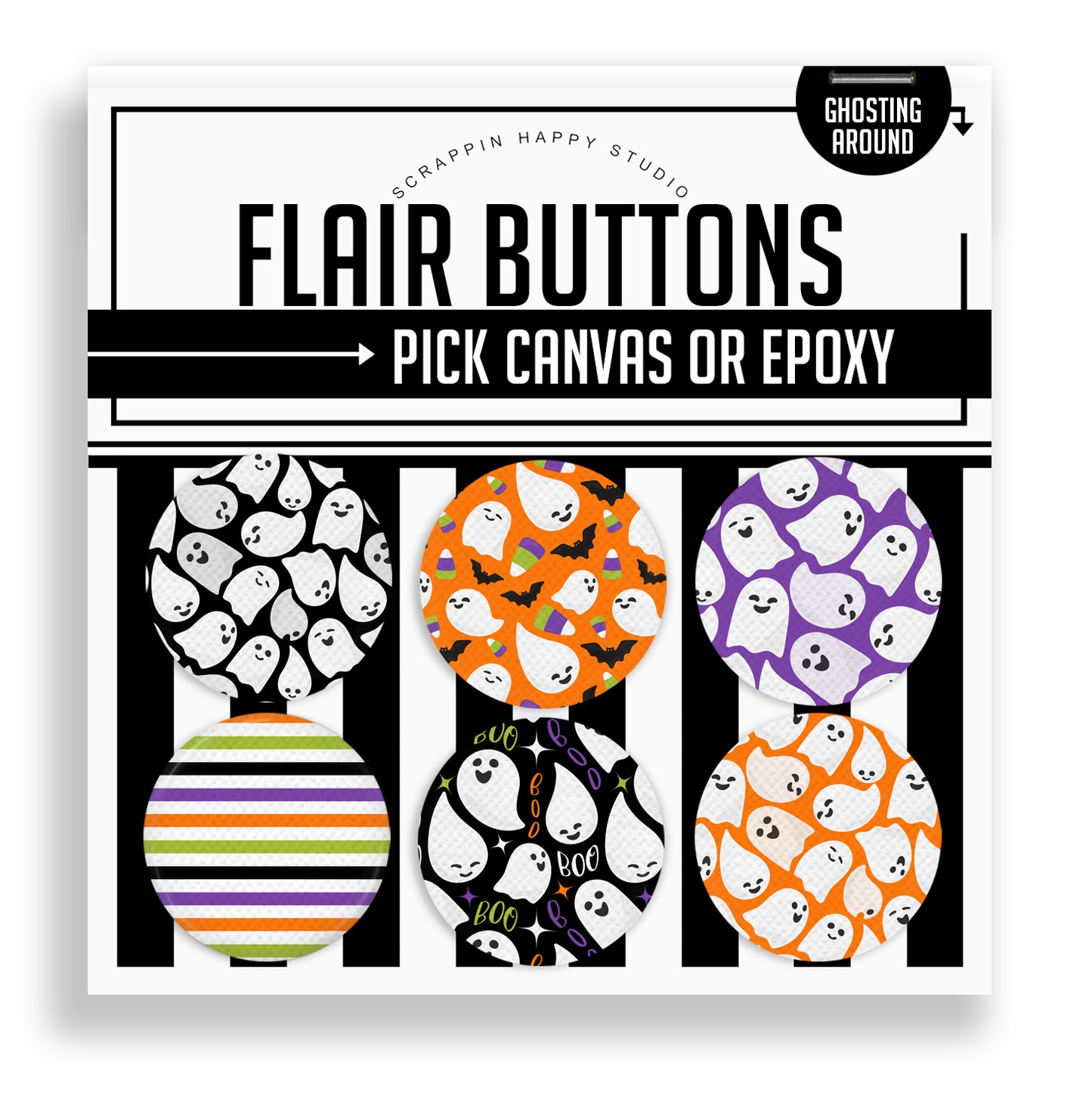 Ghosting Around Flair Buttons