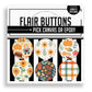 Autumn Patterns Flair Buttons