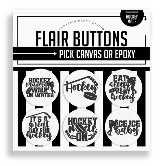 Hockey Mode Flair Buttons