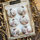 Vintage Easter Canvas Flair Buttons