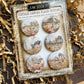 Vintage Country Farm Canvas Flair Buttons