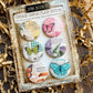 Vintage Bright Butterfly Canvas Flair Buttons