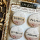 Vintage Sewing Canvas Flair Buttons