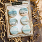 Vintage Beach Canvas Flair Buttons