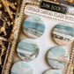 Vintage Beach Canvas Flair Buttons