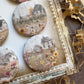 Vintage Country Farm Canvas Flair Buttons