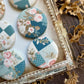 Vintage Patchwork Quilt Canvas Flair Buttons