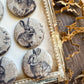 Vintage Bunny Canvas Flair Buttons