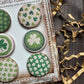 Vintage St. Patrick’s Day Canvas Flair Buttons