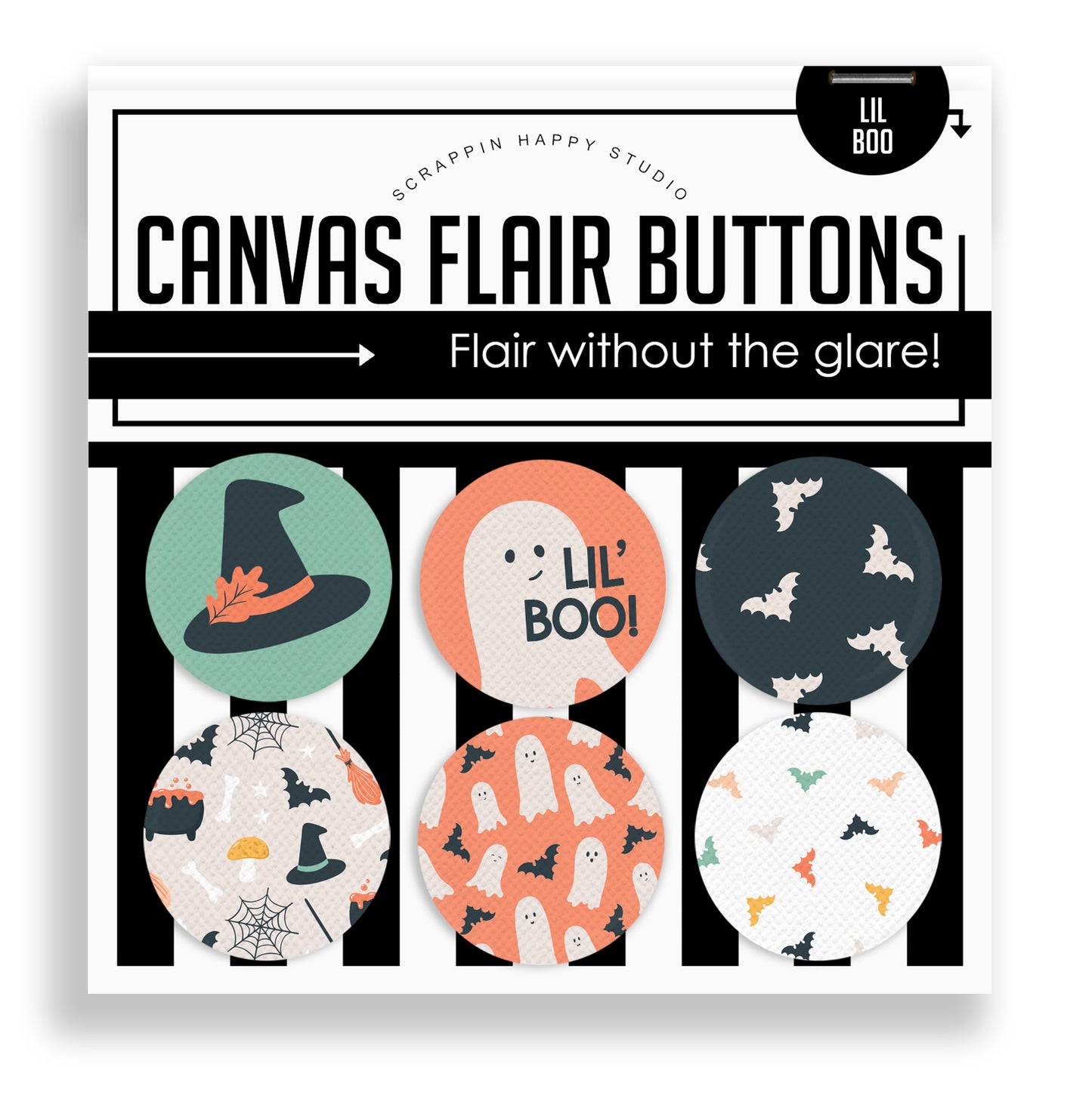 Lil' Boo Flair Buttons