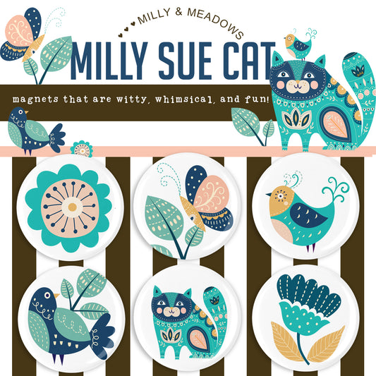 Milly Cat Magnets