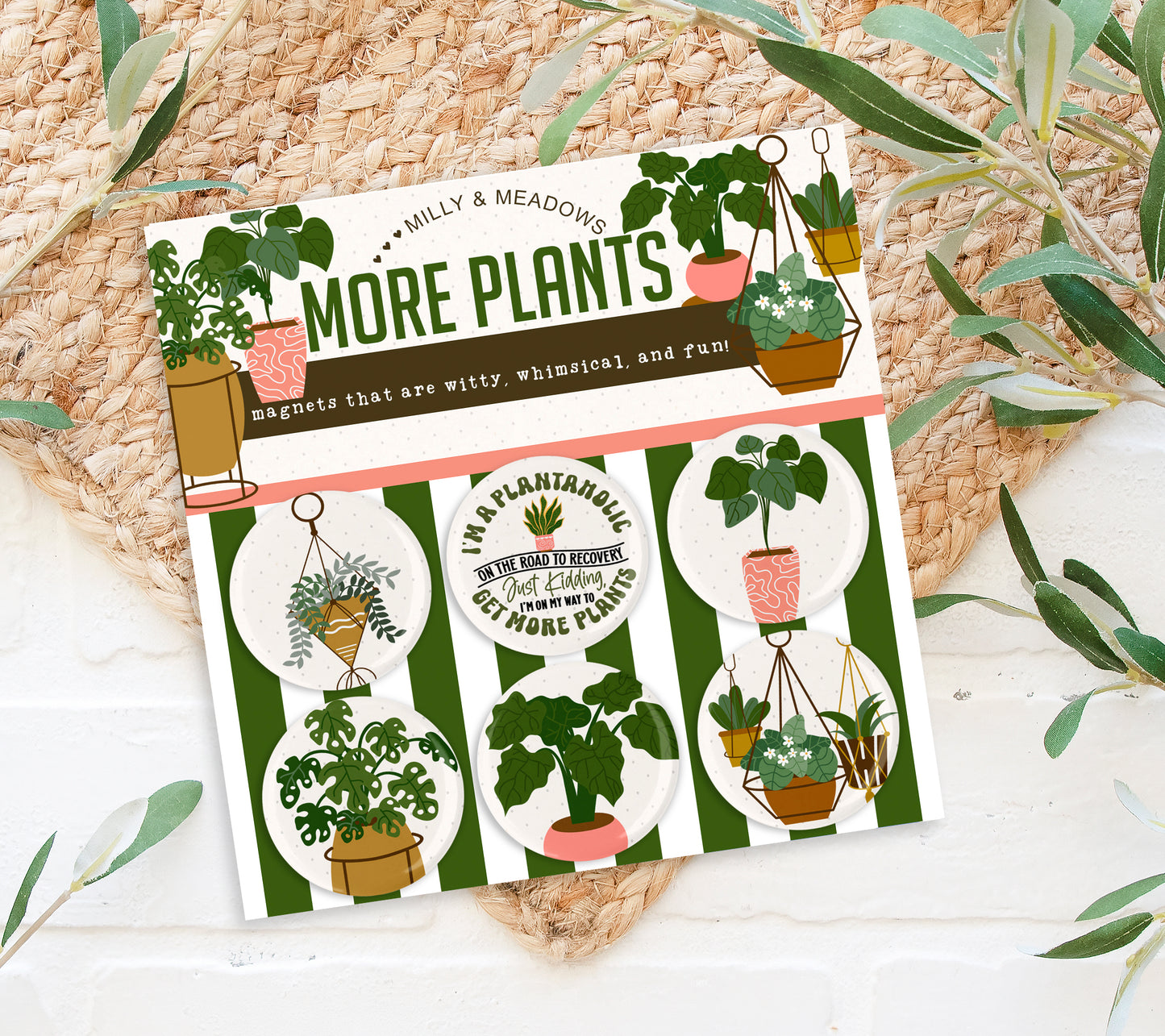 More Plants Magnets