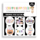 Pastel Halloween Flair Buttons