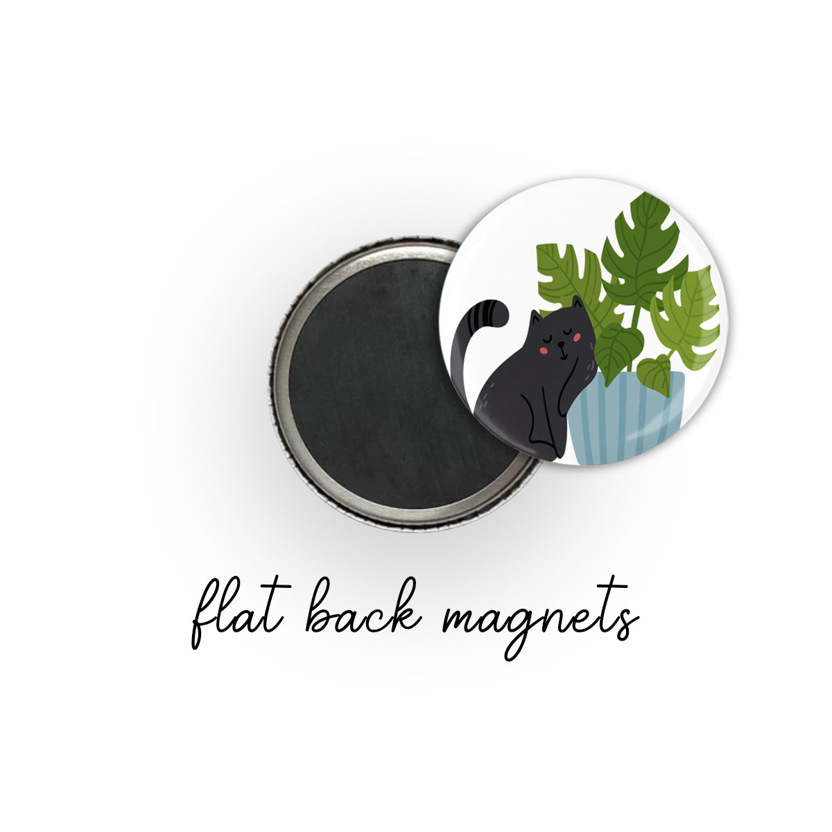 Plants And Cats Magnets