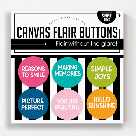 Simple Joys Canvas Flair