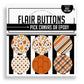 Spice Patterns Flair Buttons