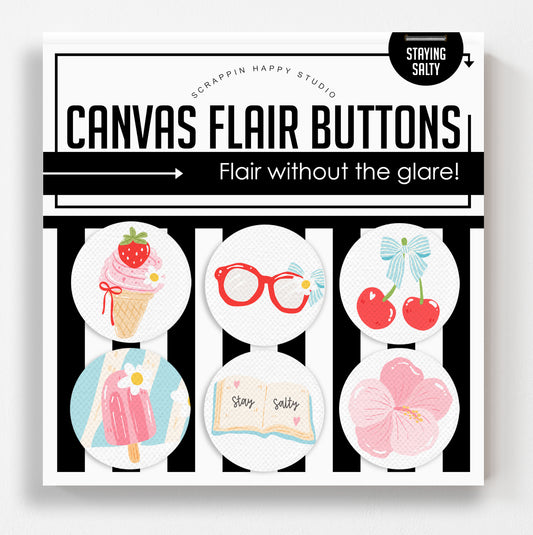 Staying Salty Flair Buttons
