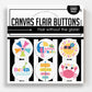 Summer Photo Flair Buttons