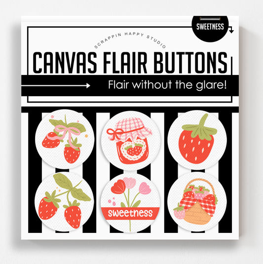 Sweetness Flair Buttons