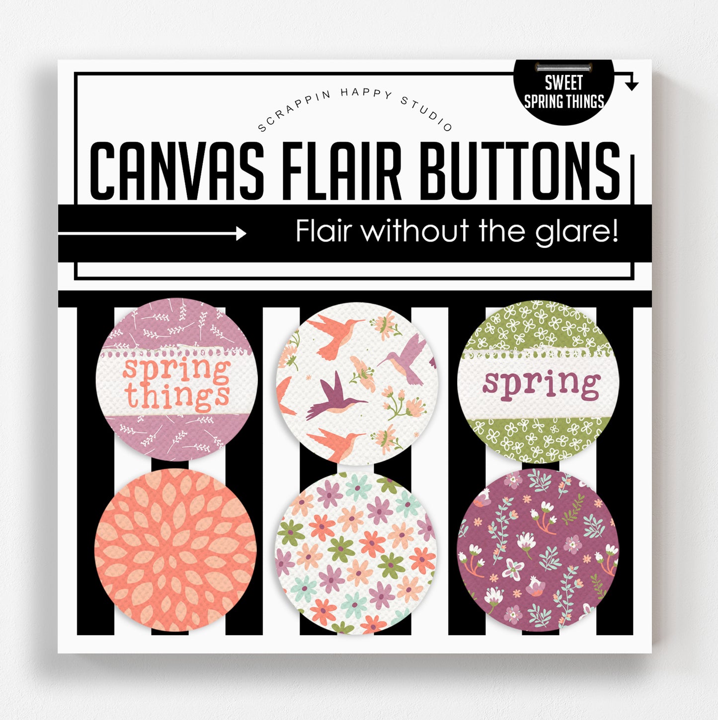 Sweet Spring Things Canvas Flair