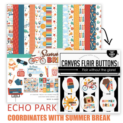 That Summer Trip Flair Buttons