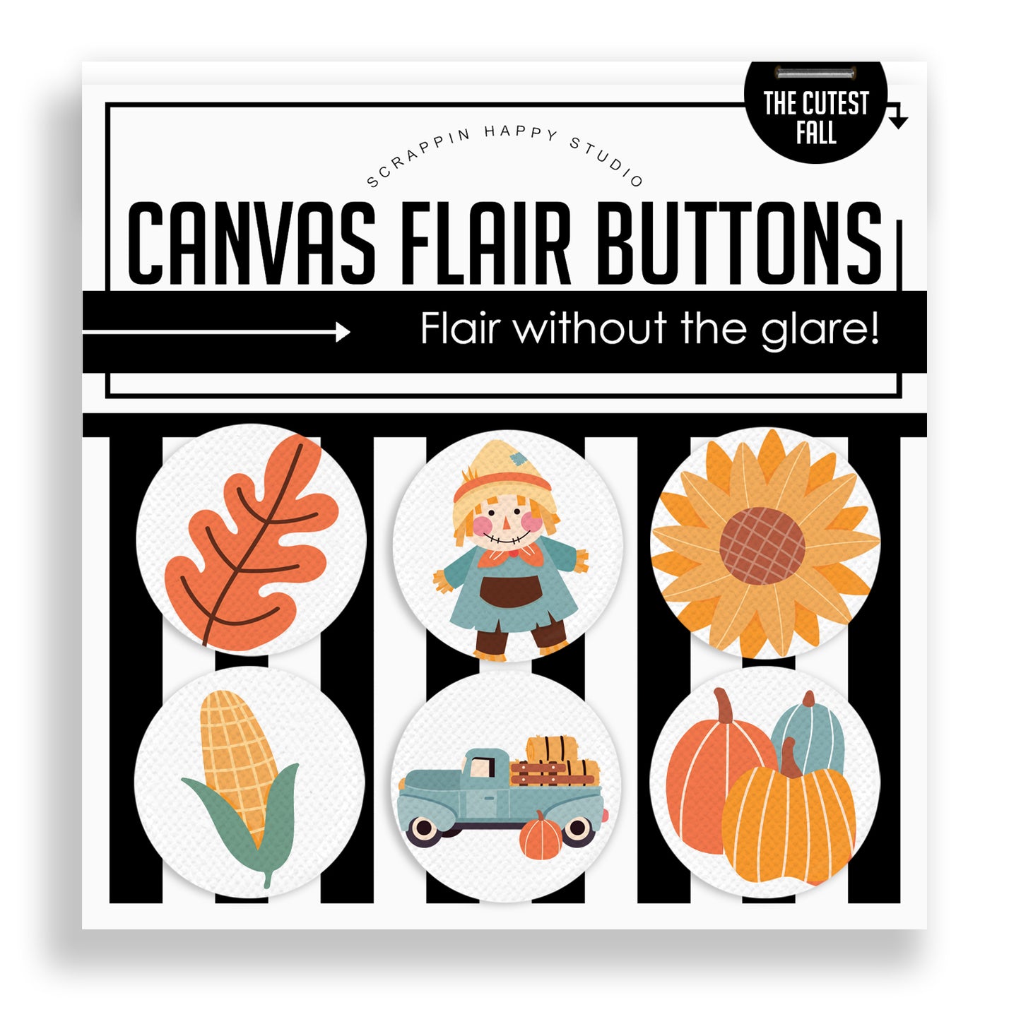 The Cutest Fall Flair Buttons