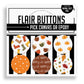 Warm Cozy, Fall Flair Buttons