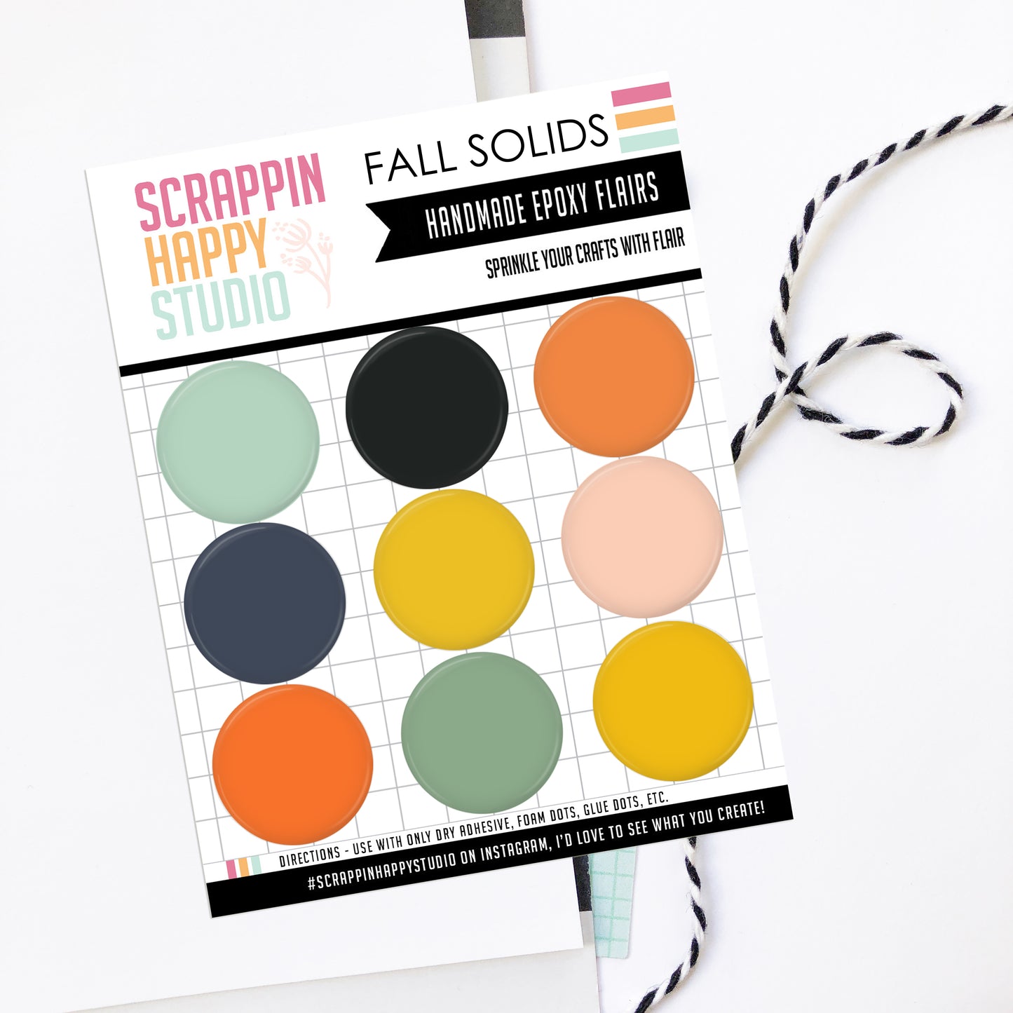 Fall Solids Epoxy Flair