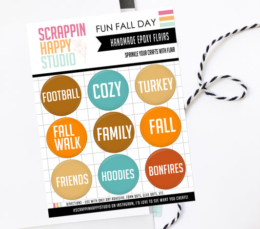 Fun Fall Day Epoxy Flair