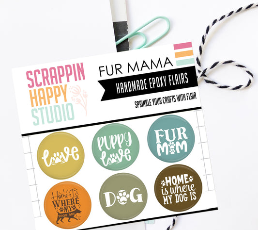 Fur Mama Epoxy Flair