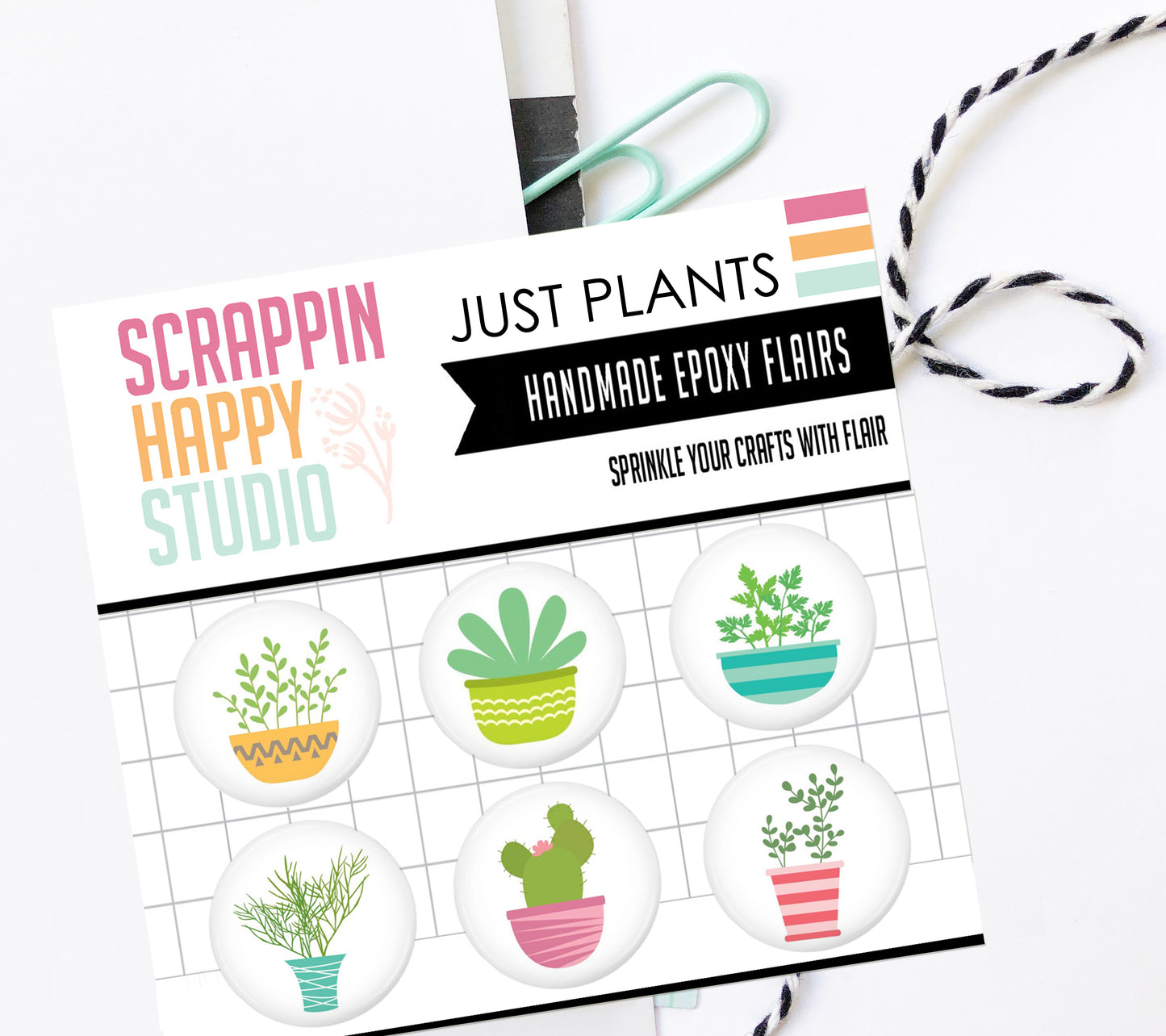 Just Plants Epoxy Flair