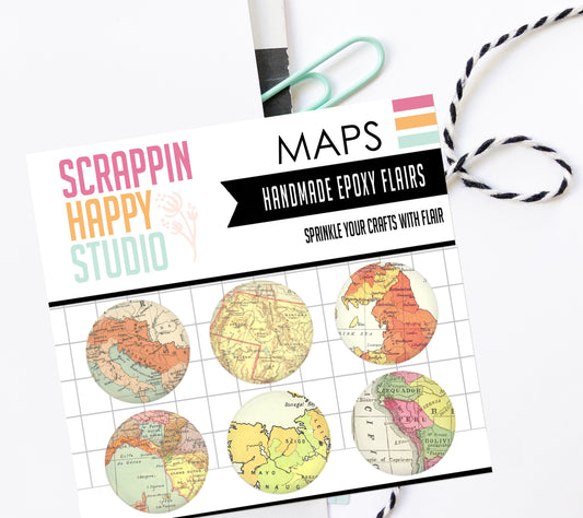Maps Epoxy Flair