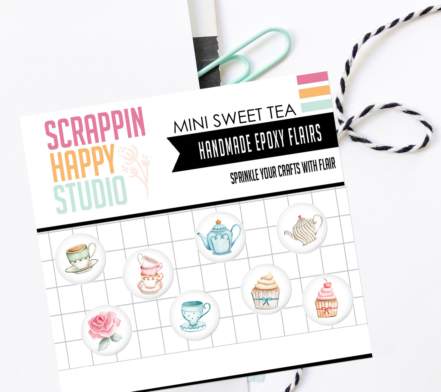 Mini Sweet Tea Epoxy Flair