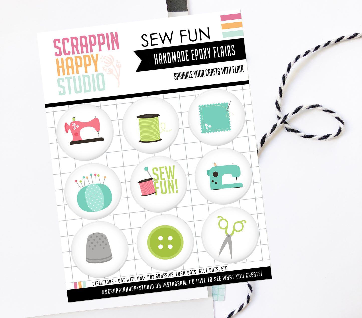 Sew Fun Epoxy Flair