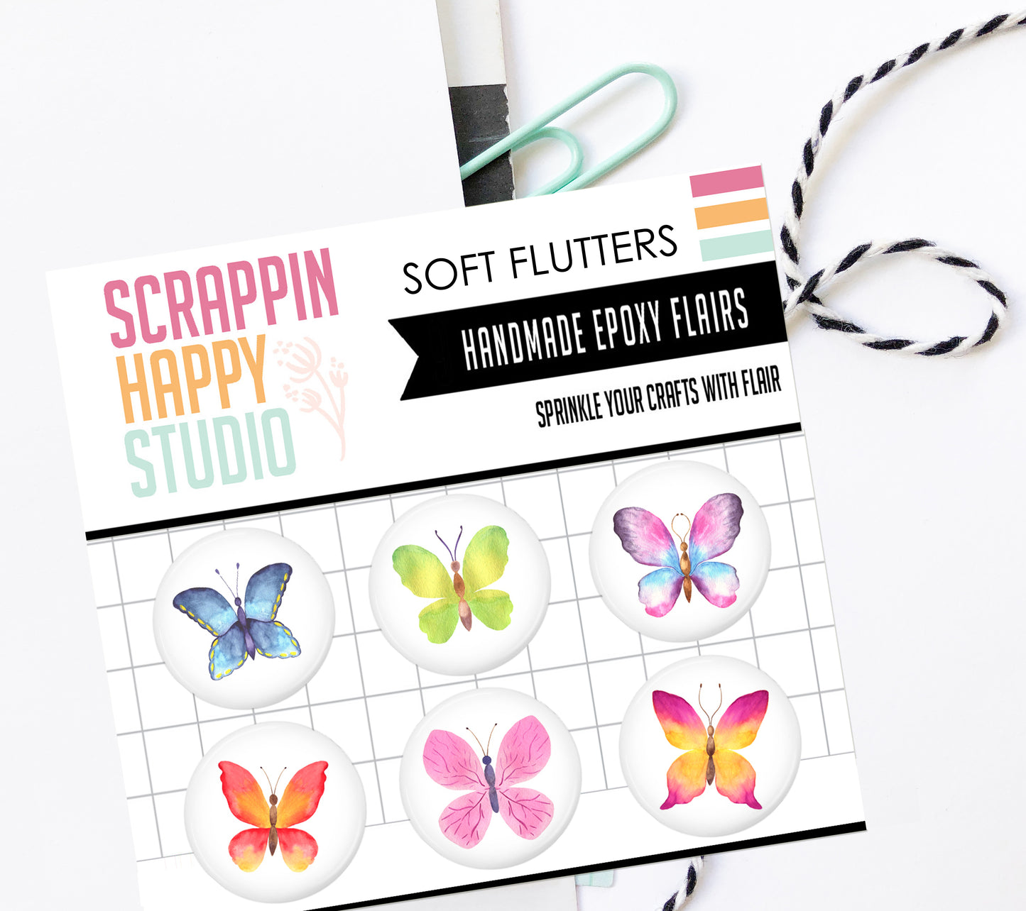 Soft Flutters Epoxy Flair