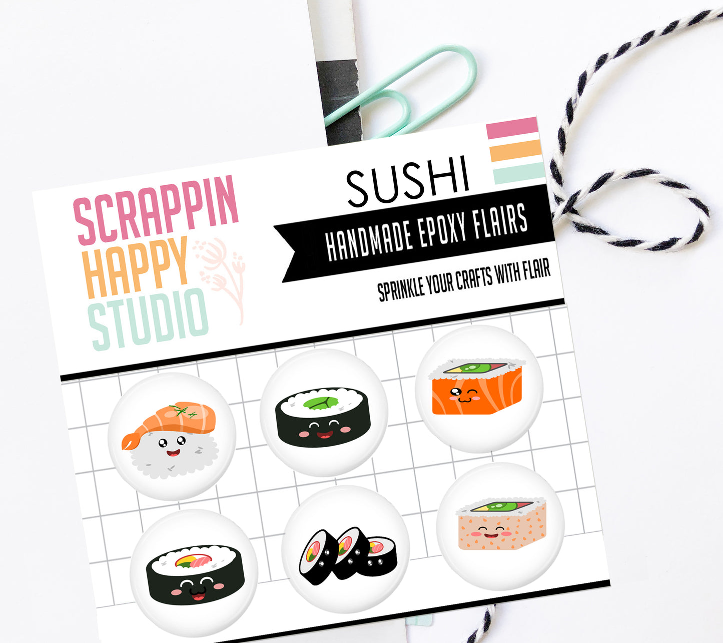 Sushi Epoxy Flair