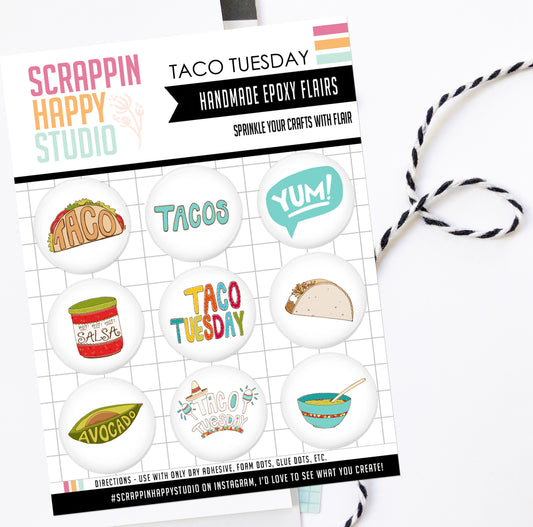 Taco Tuesday Epoxy Flair