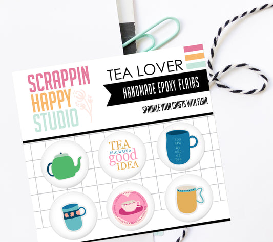 Tea Lover Epoxy Flair
