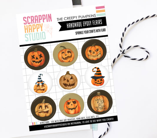 The Creepy Pumpkins Epoxy Flair