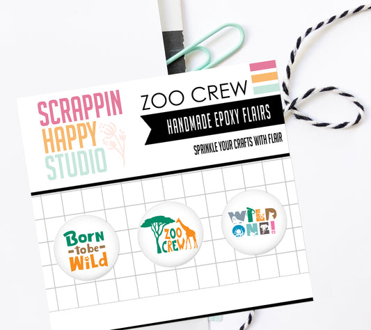 Zoo Crew Day Epoxy Flair