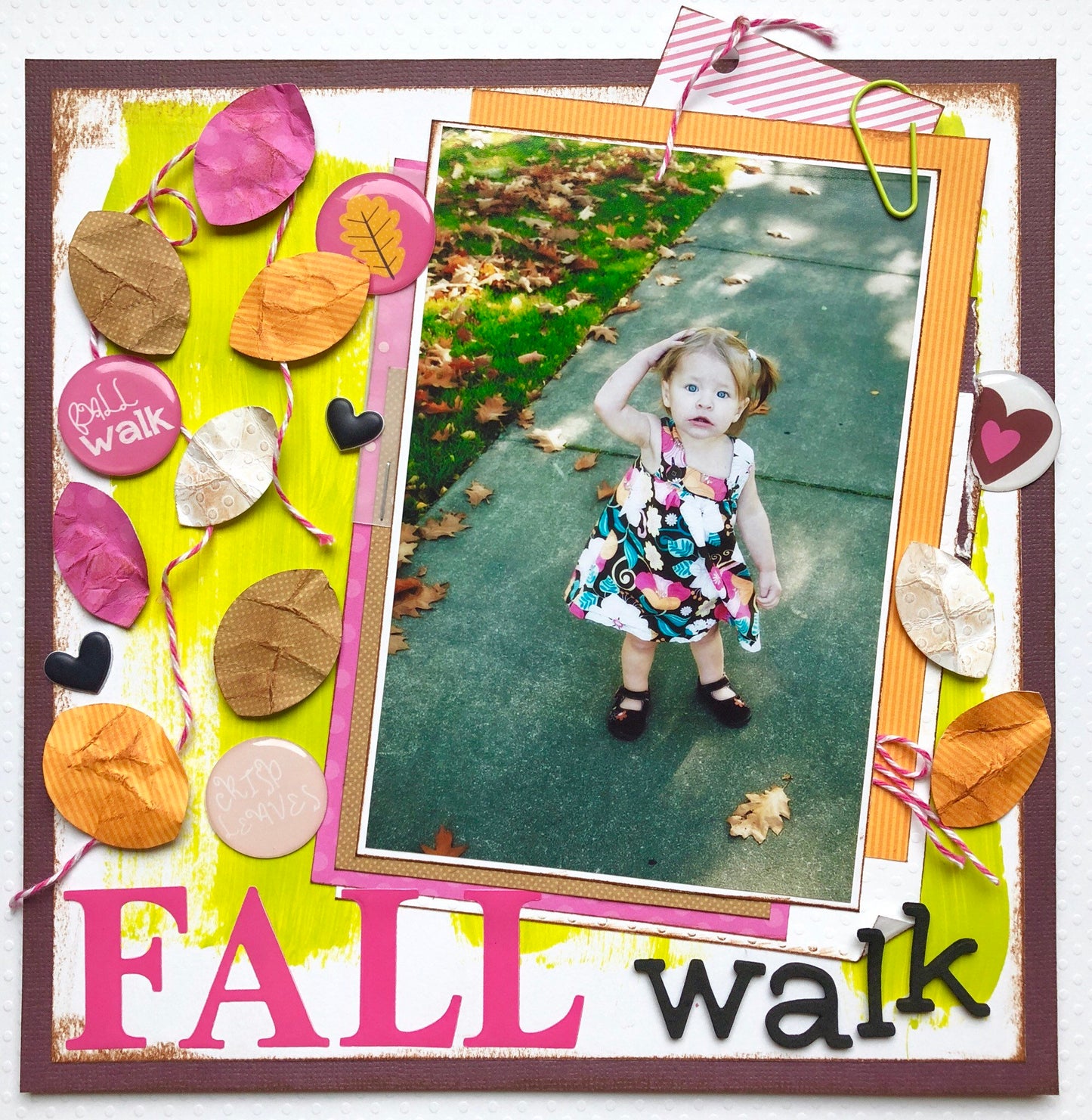 Fall Walk Epoxy Flair