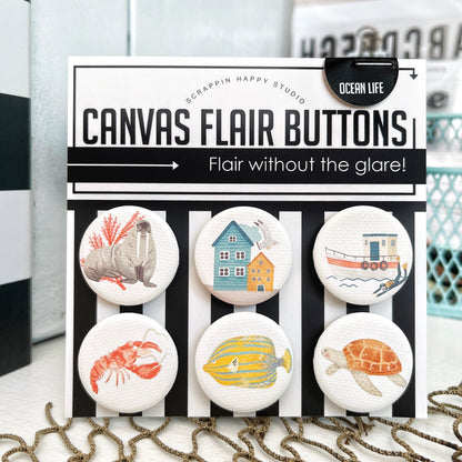 Ocean Life Canvas Flair